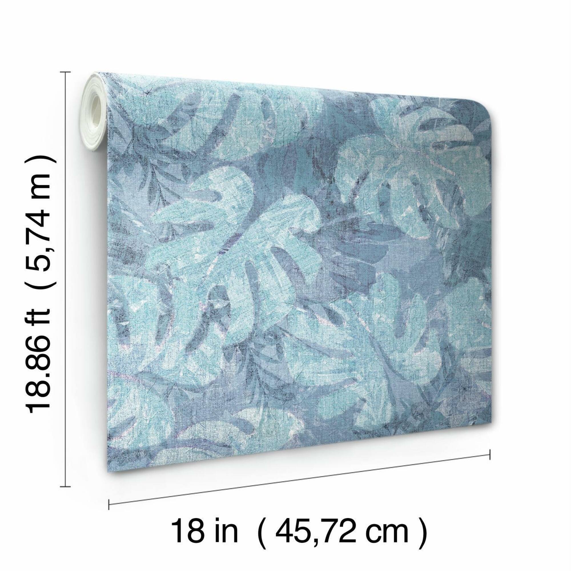 RoomMates Jungle Leaf Canopy Peel & Stick Wallpaper